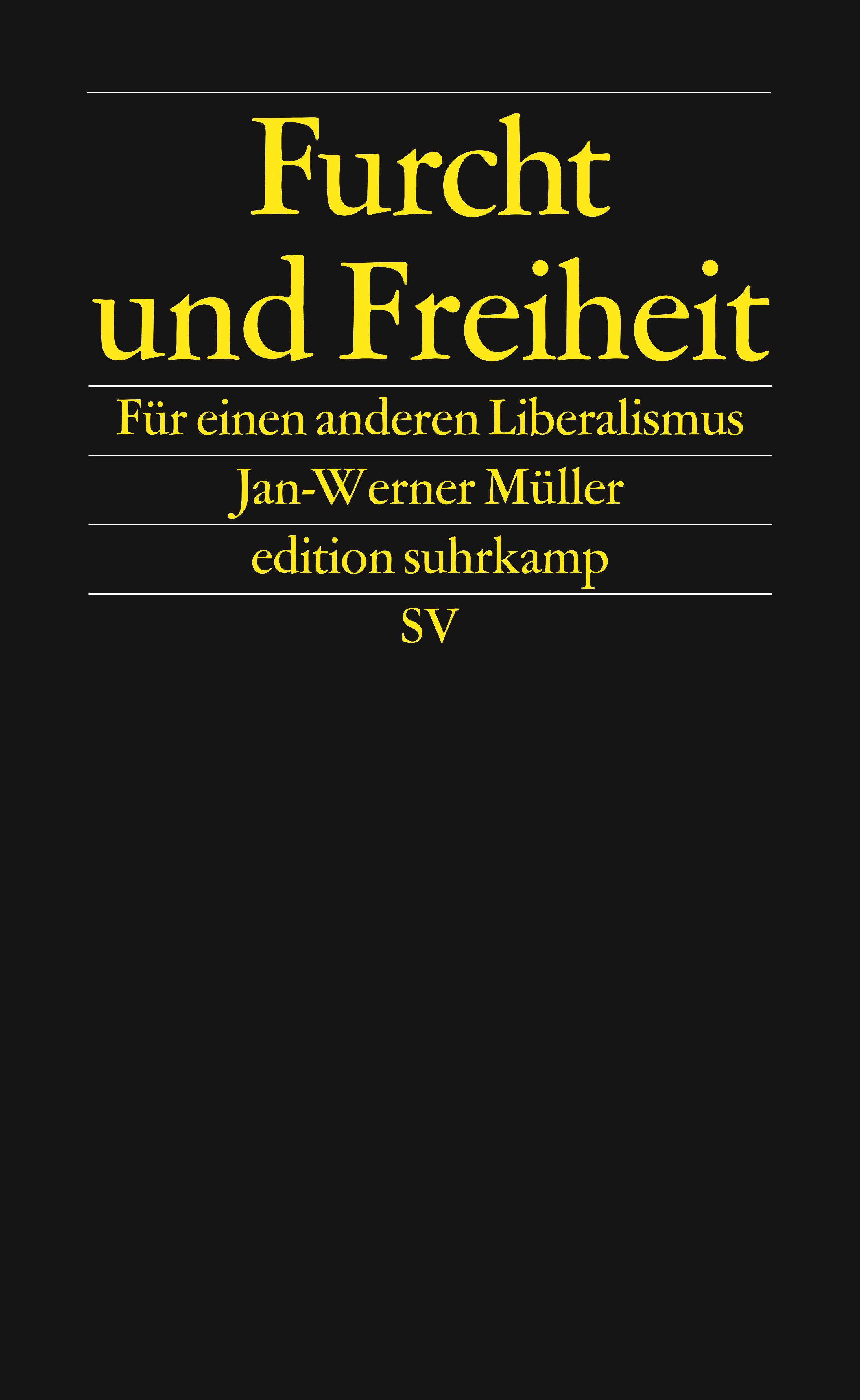 Vorderes Coverbild Furcht und Freiheit