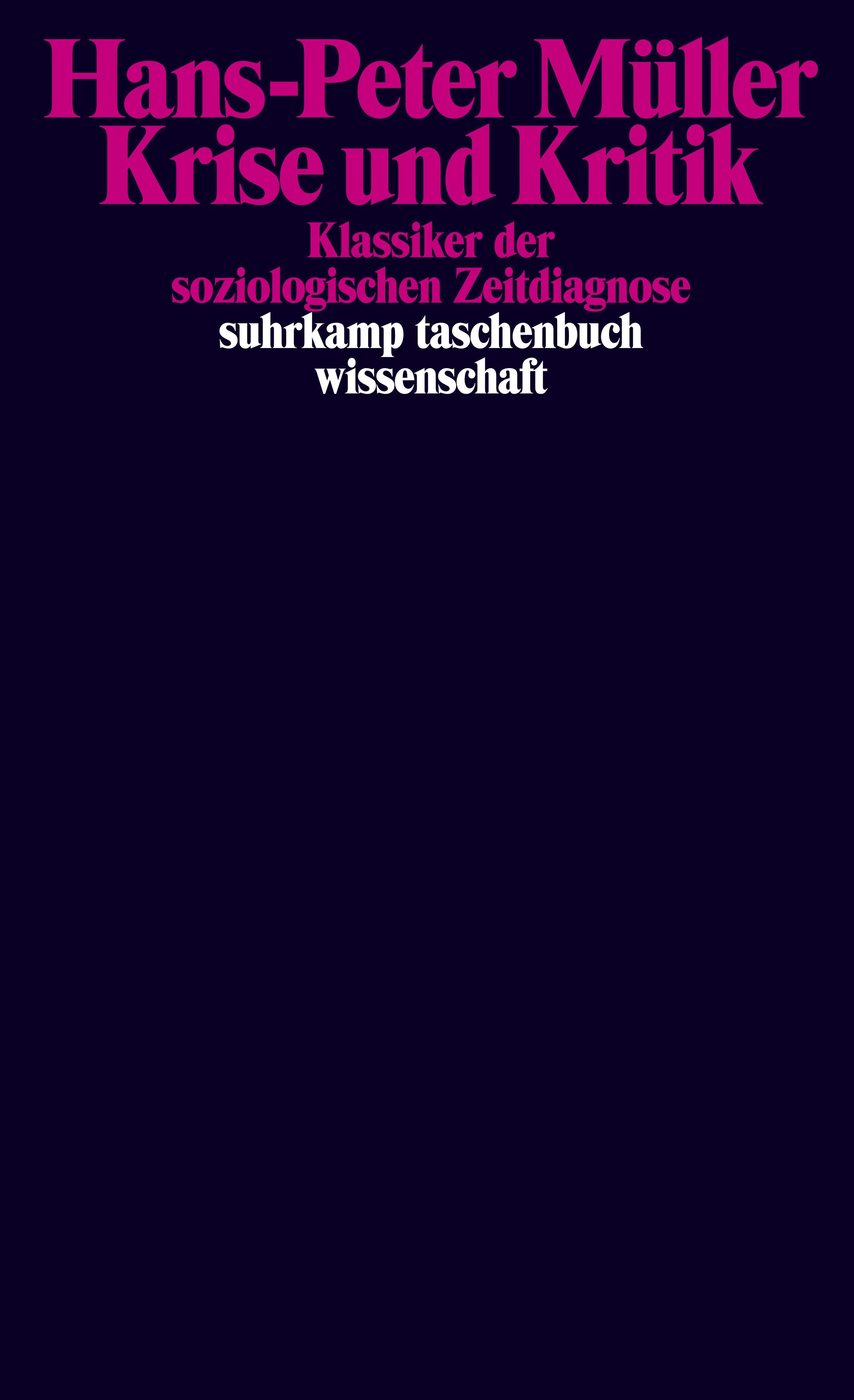 Vorderes Coverbild Krise und Kritik