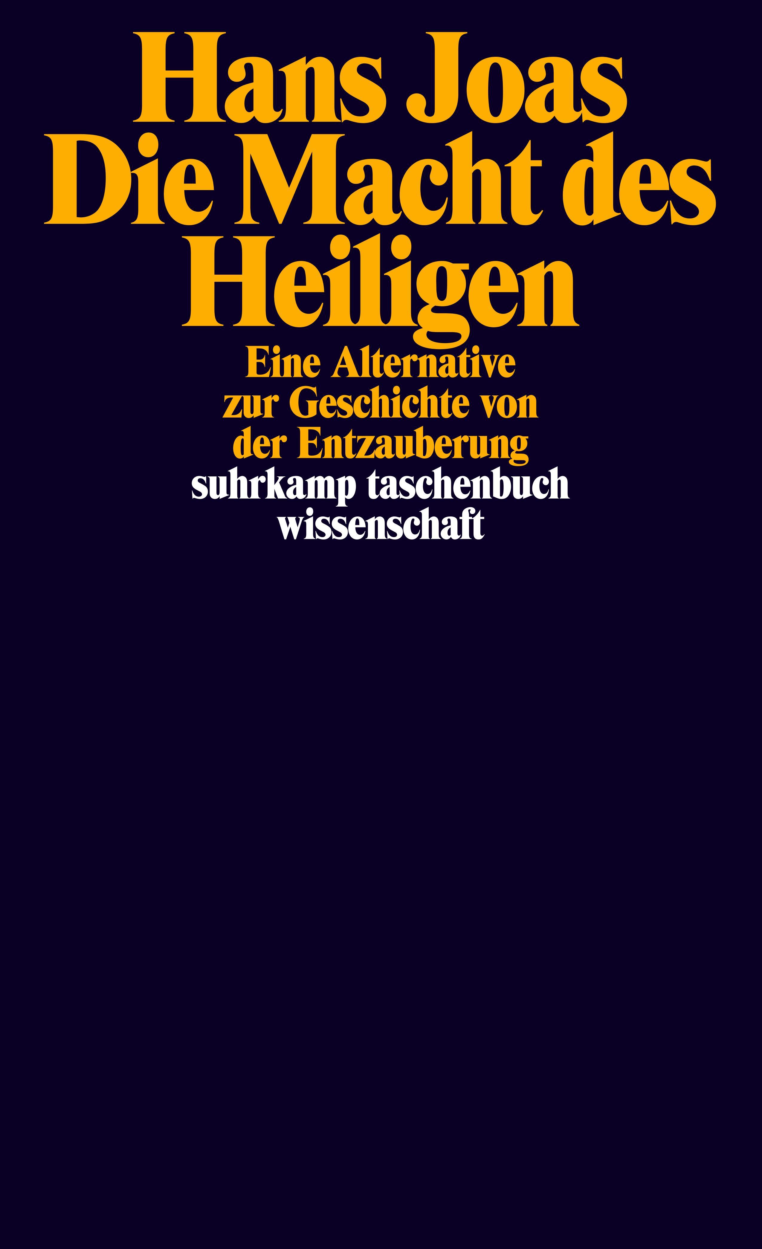 Vorderes Coverbild Die Macht des Heiligen