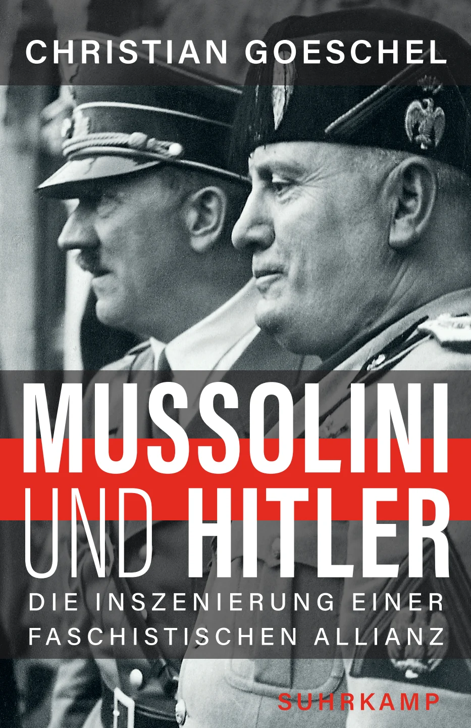 Vorderes Coverbild Mussolini und Hitler
