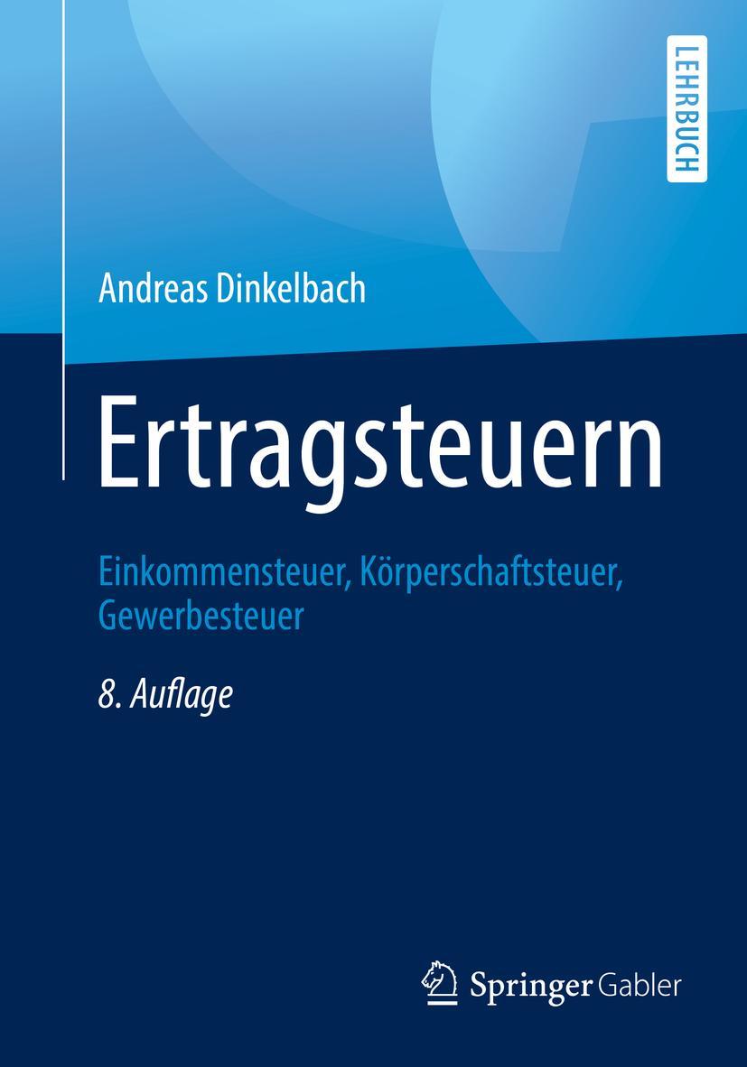 Vorderes Coverbild Ertragsteuern