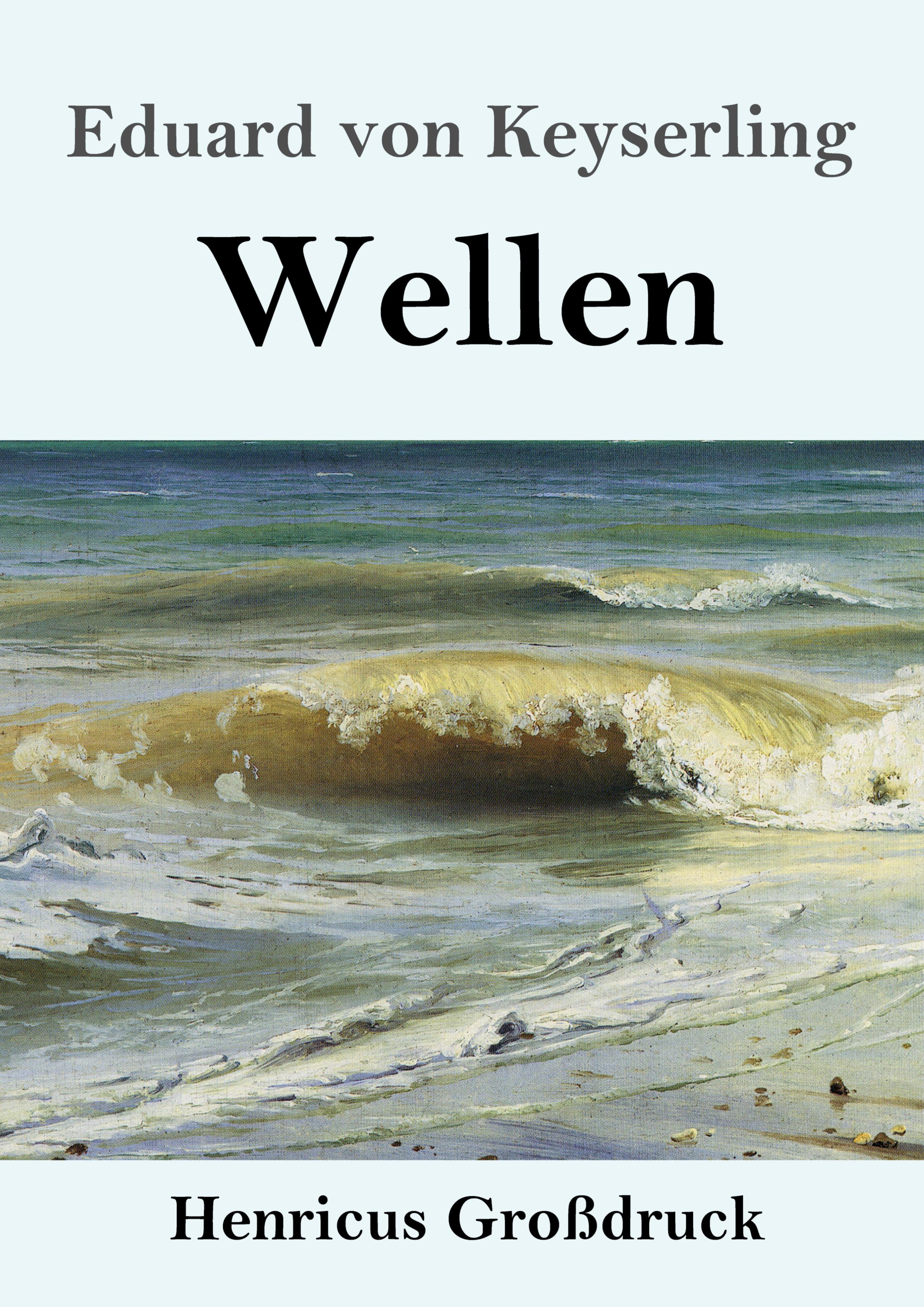 Vorderes Coverbild Wellen (Großdruck)
