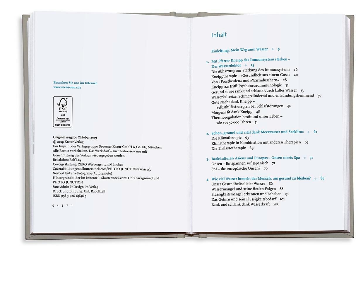 Beispielinhalt (Bild) Wie Wasser heilt