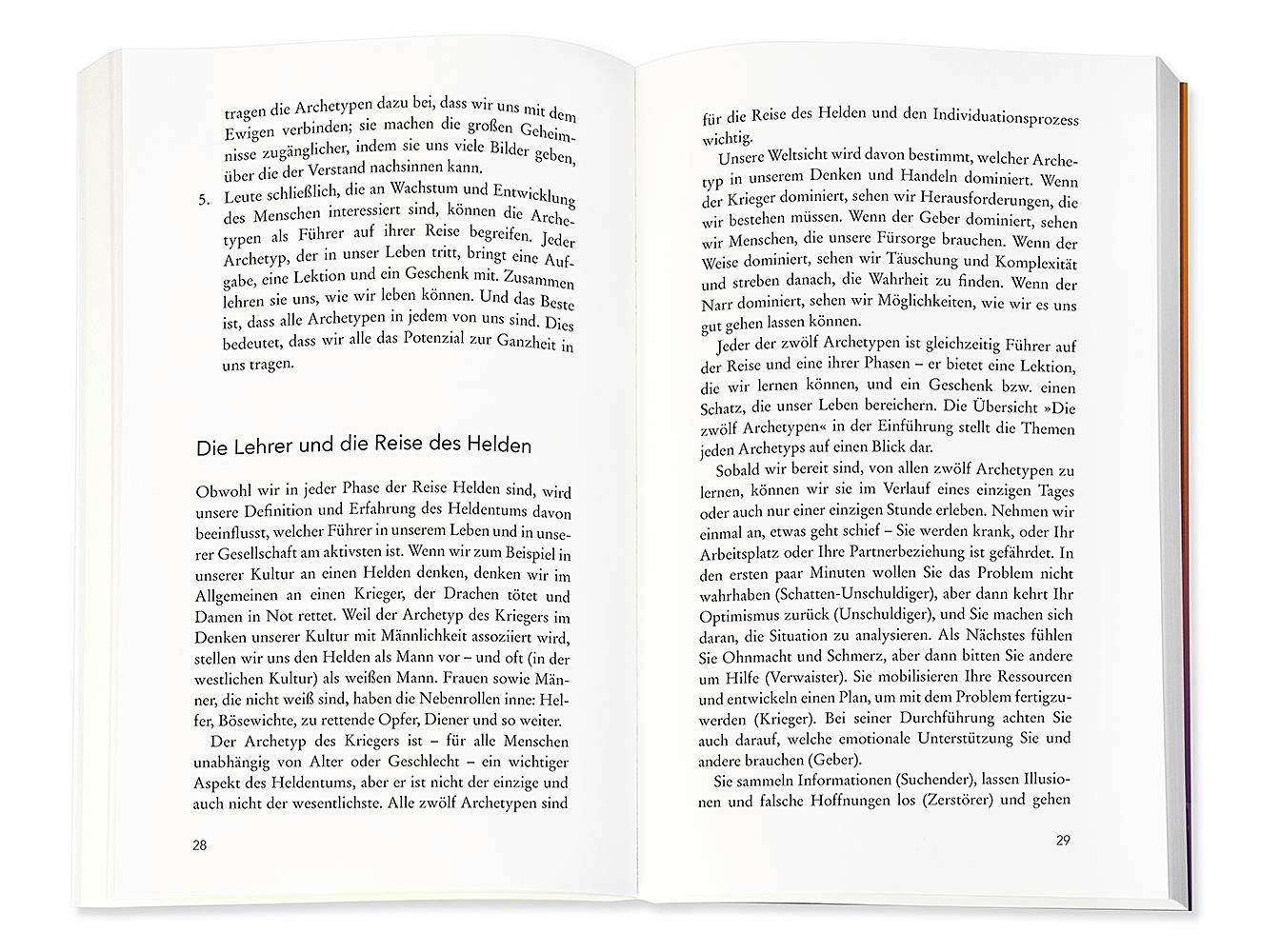 Beispielinhalt (Bild) Die 12 seelischen Archetypen