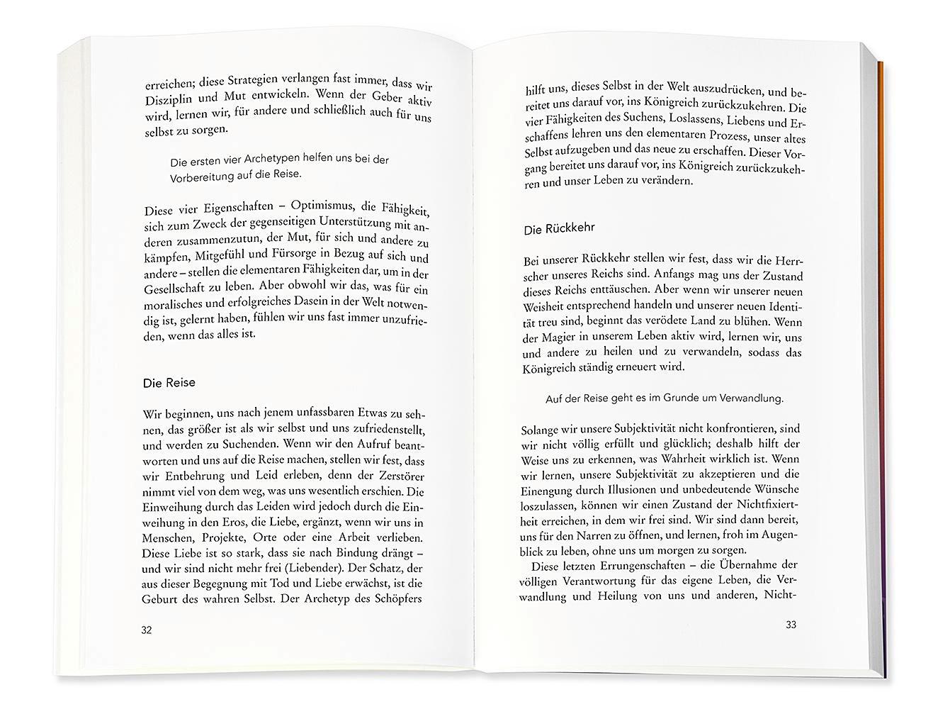 Beispielinhalt (Bild) Die 12 seelischen Archetypen