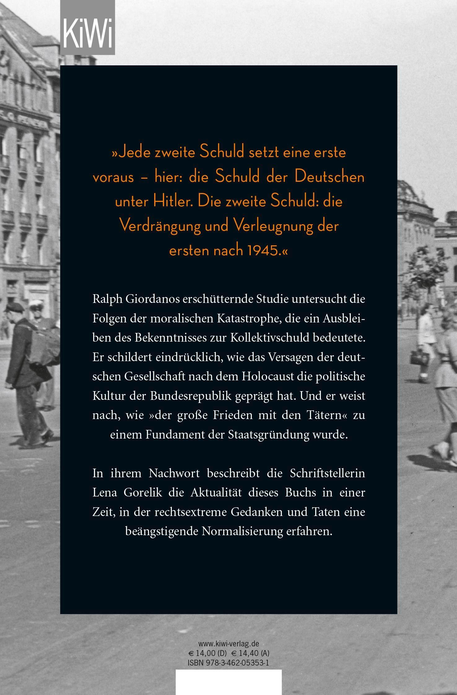 Rückseitencover Die zweite Schuld