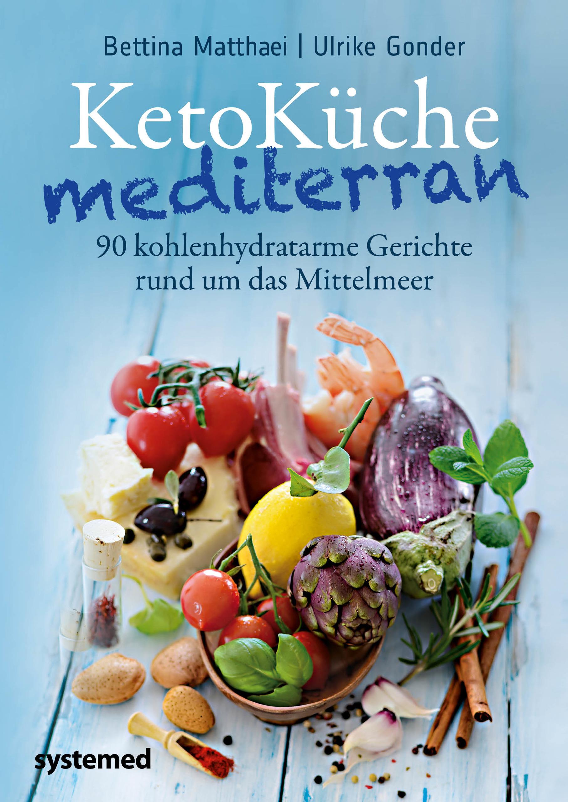 Vorderes Coverbild KetoKüche mediterran