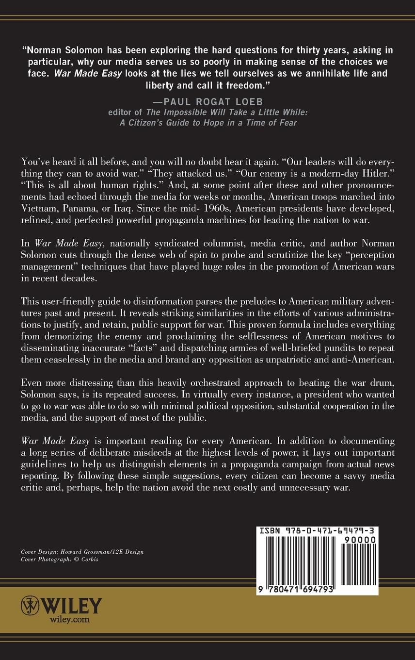 Rückseitencover War Made Easy