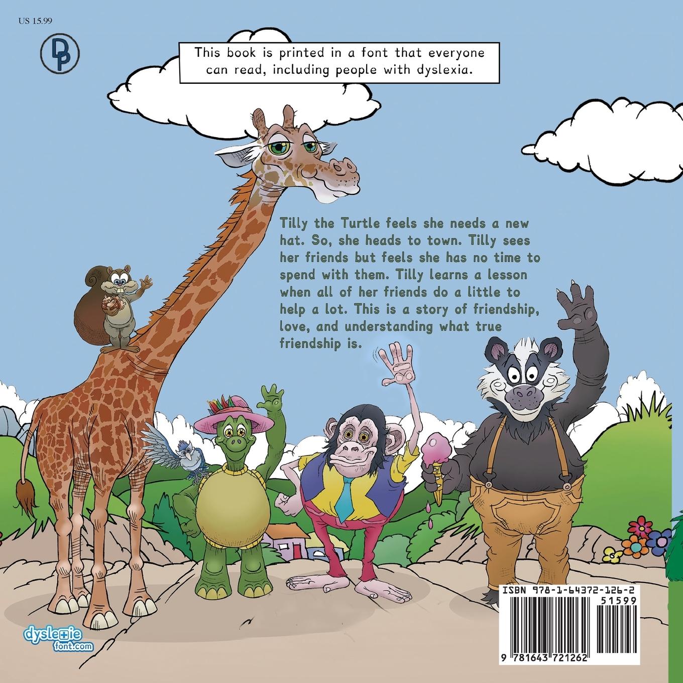 Rückseitencover Tilly the Turtle