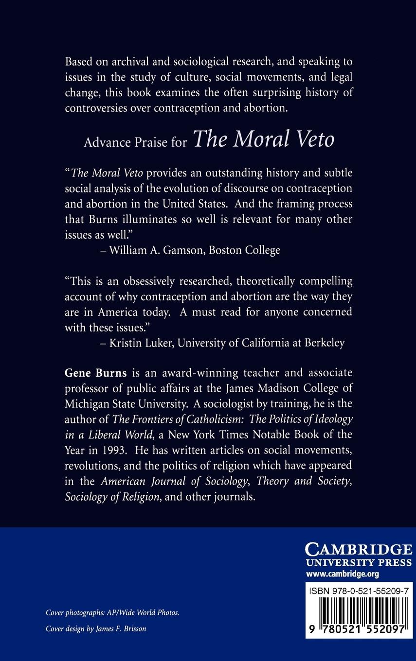 Rückseitencover The Moral Veto