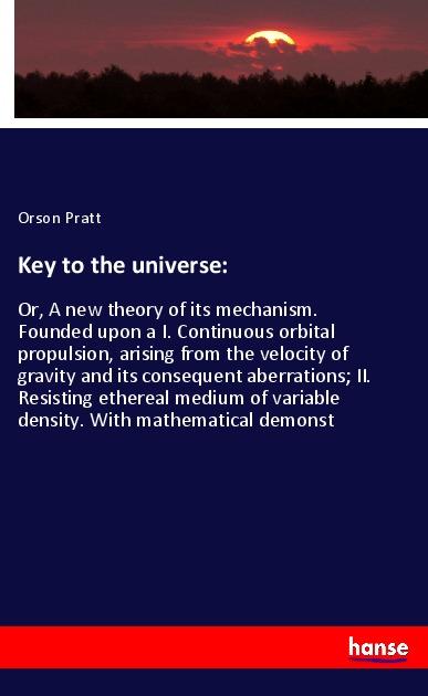 Vorderes Coverbild Key to the universe: