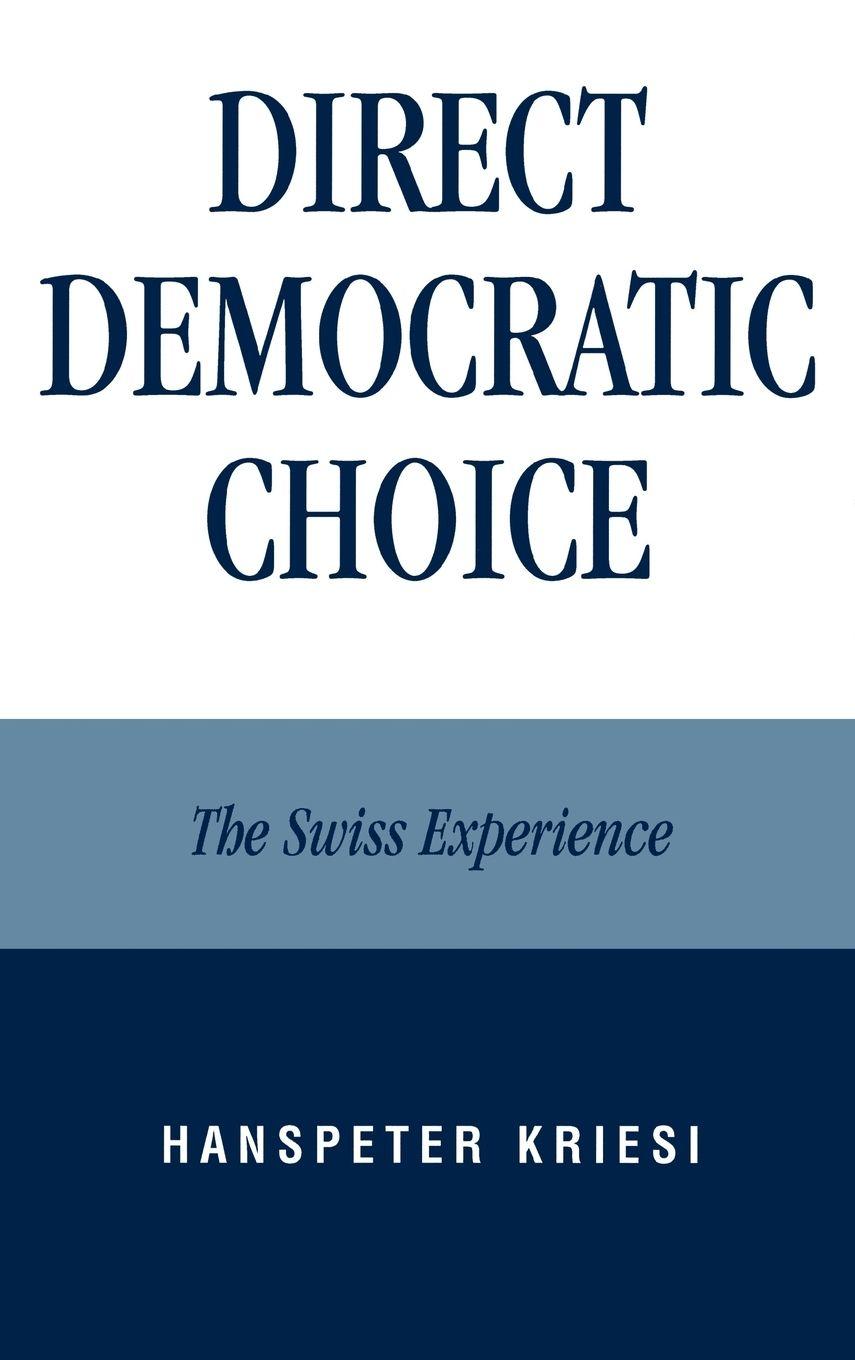 Vorderes Coverbild Direct Democratic Choice