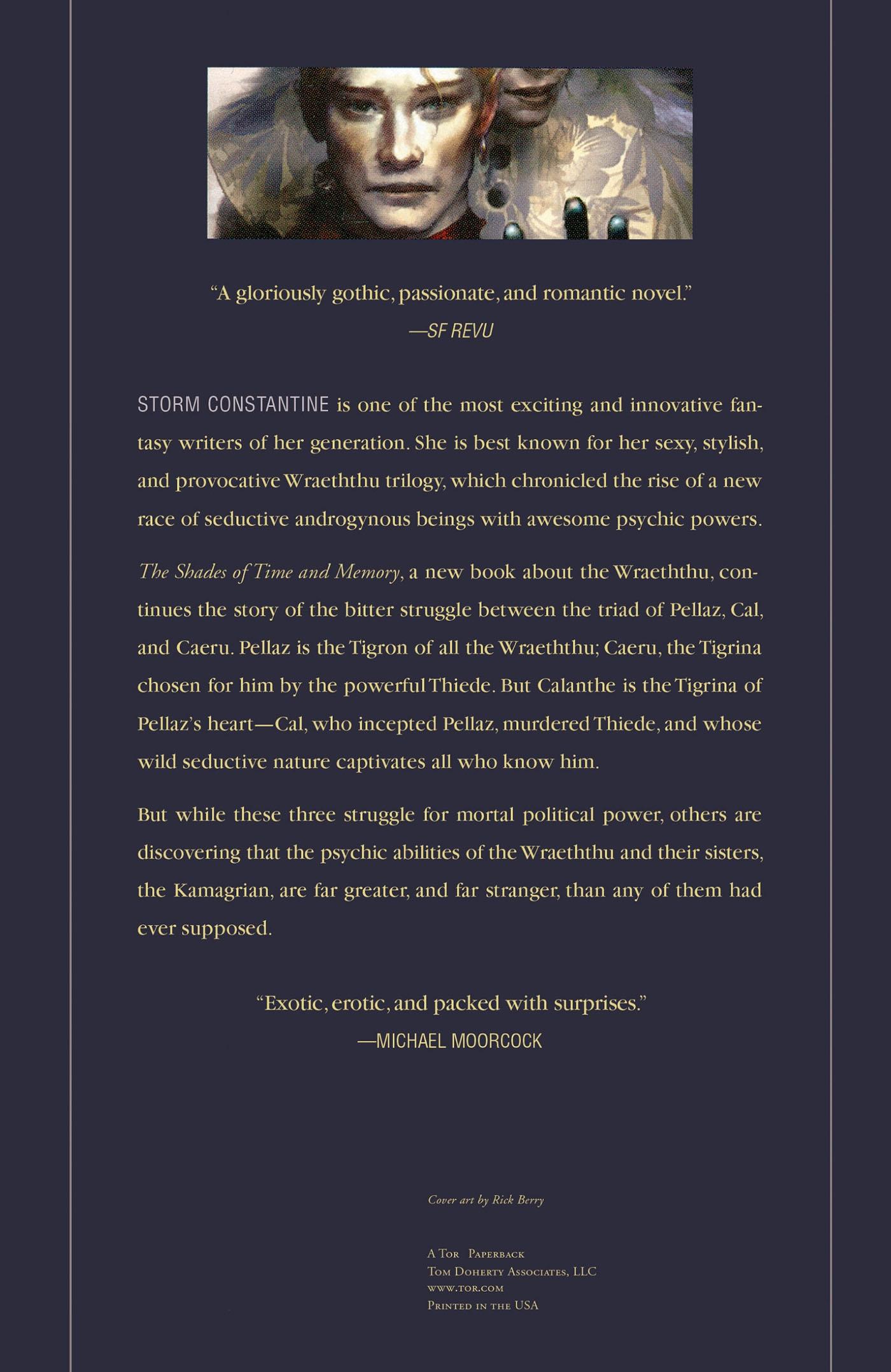 Rückseitencover The Shades of Time and Memory