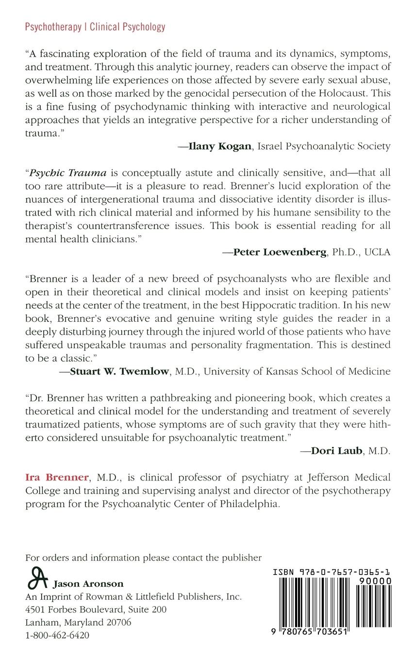 Rückseitencover Psychic Trauma