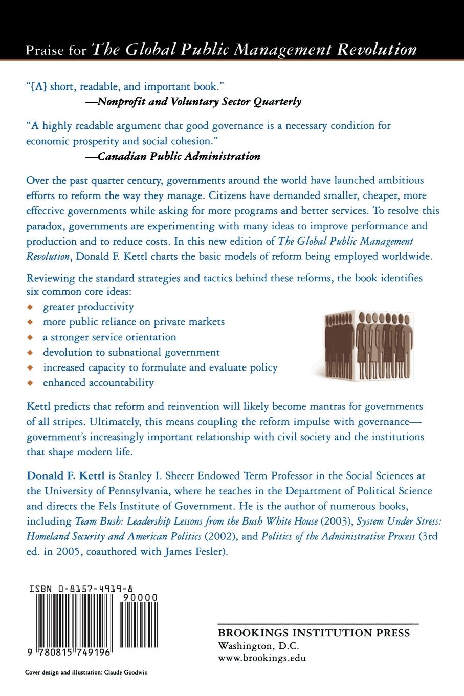 Rückseitencover Global Public Management Revolution