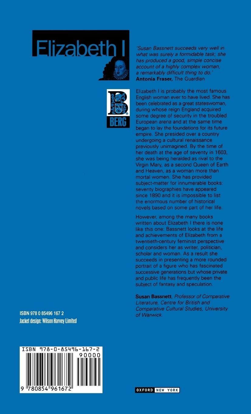 Rückseitencover Elizabeth I