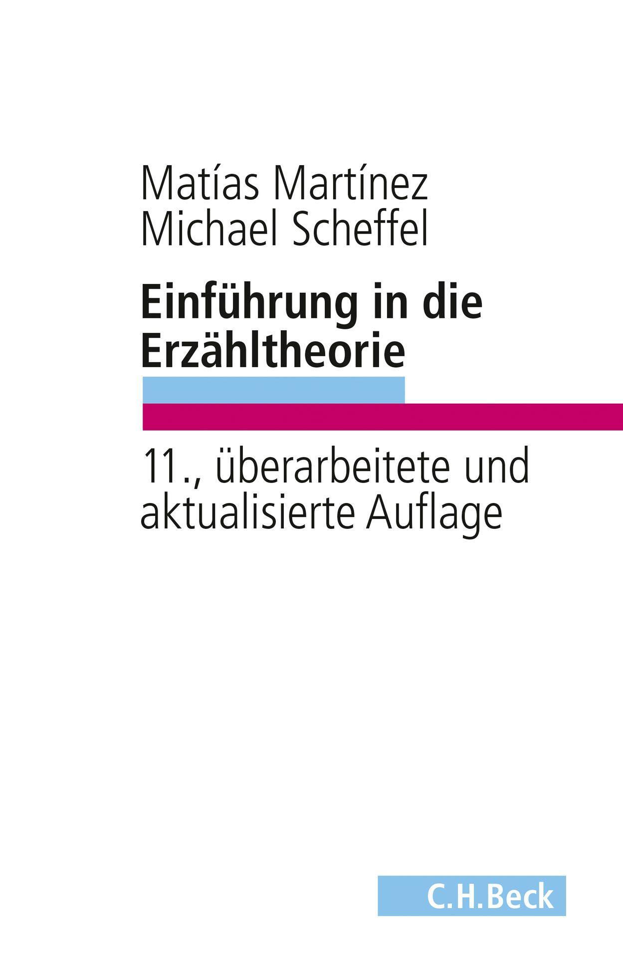 Vorderes Coverbild Einführung in die Erzähltheorie