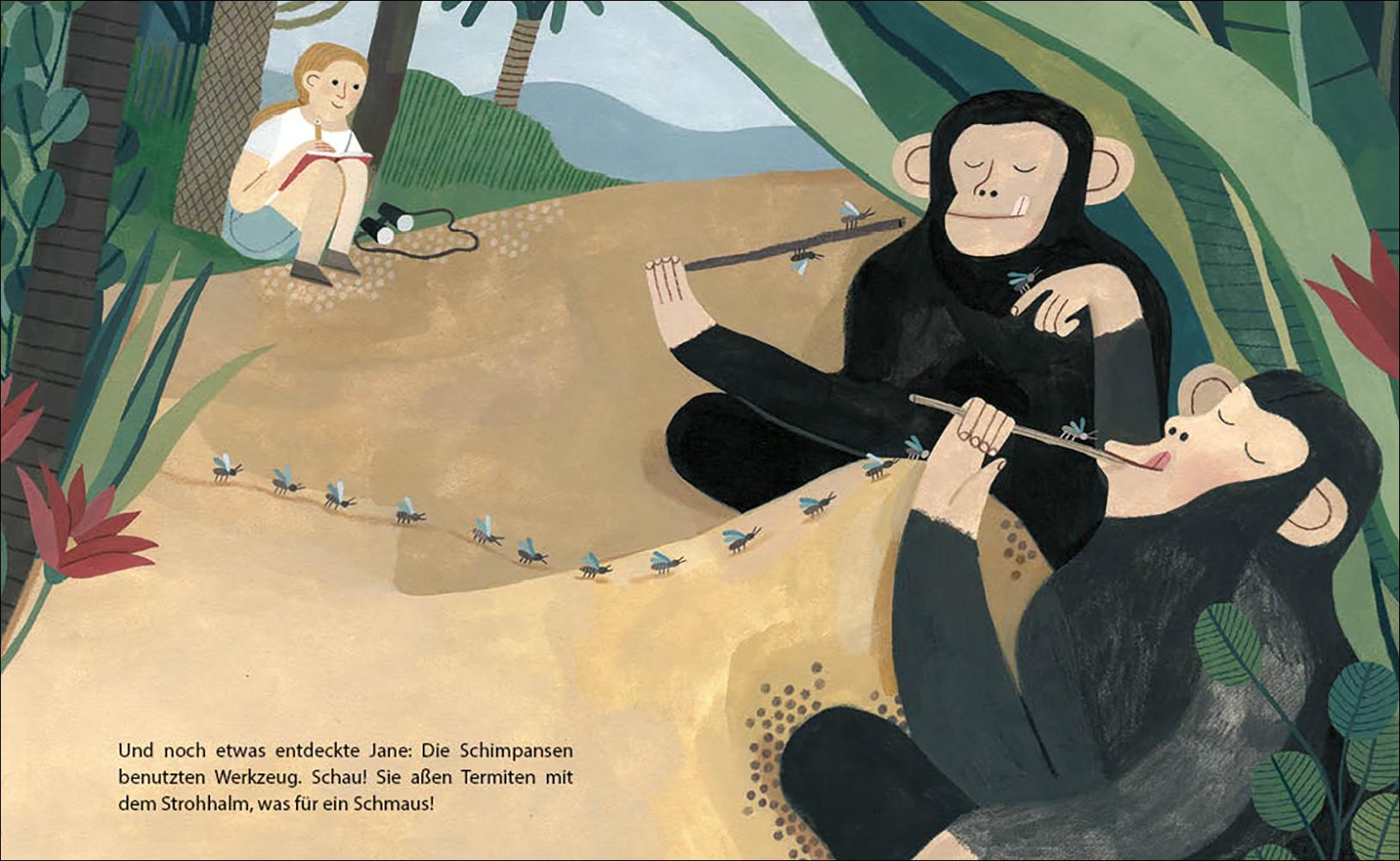 Beispielinhalt (Bild) Jane Goodall