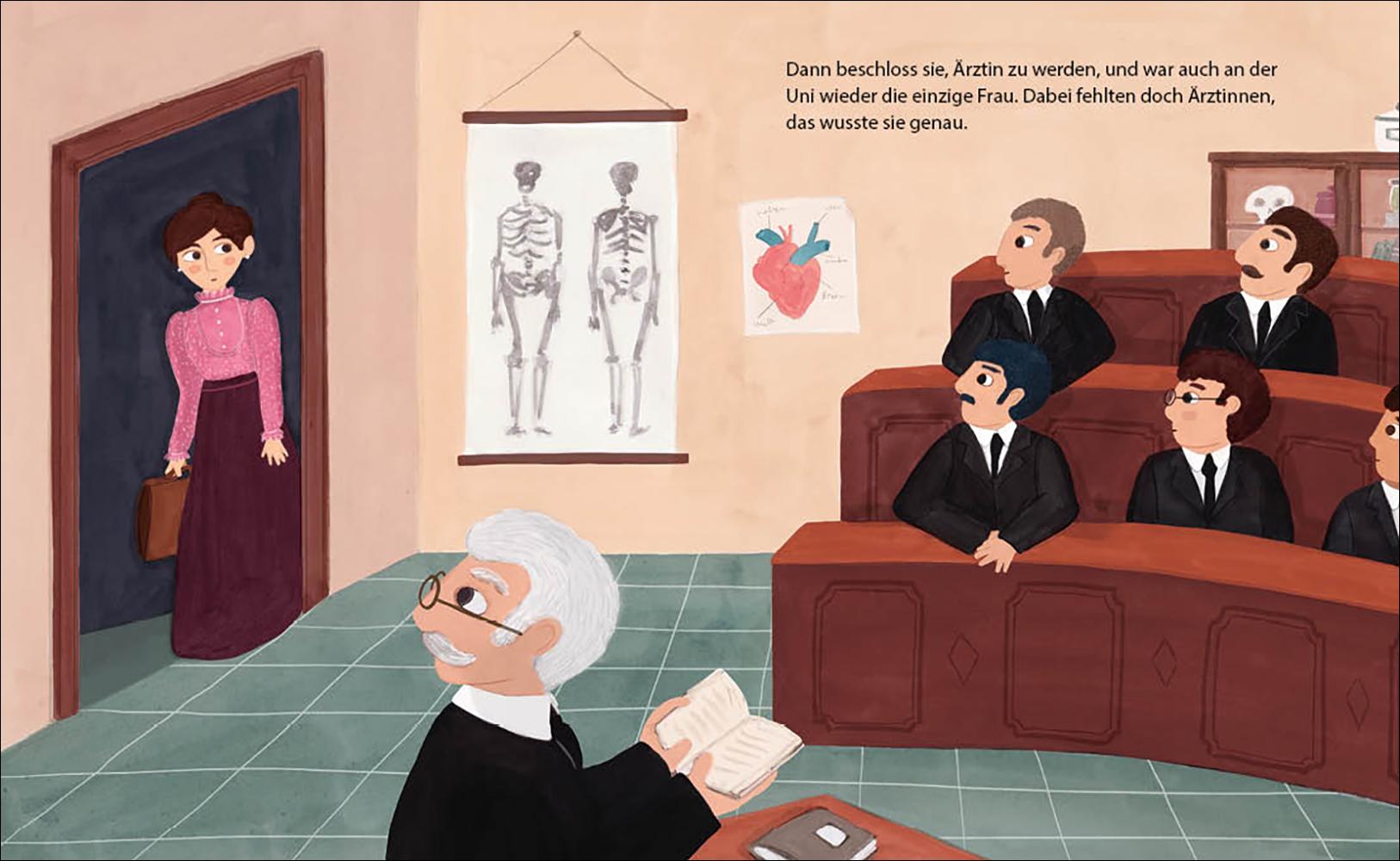 Beispielinhalt (Bild) Maria Montessori