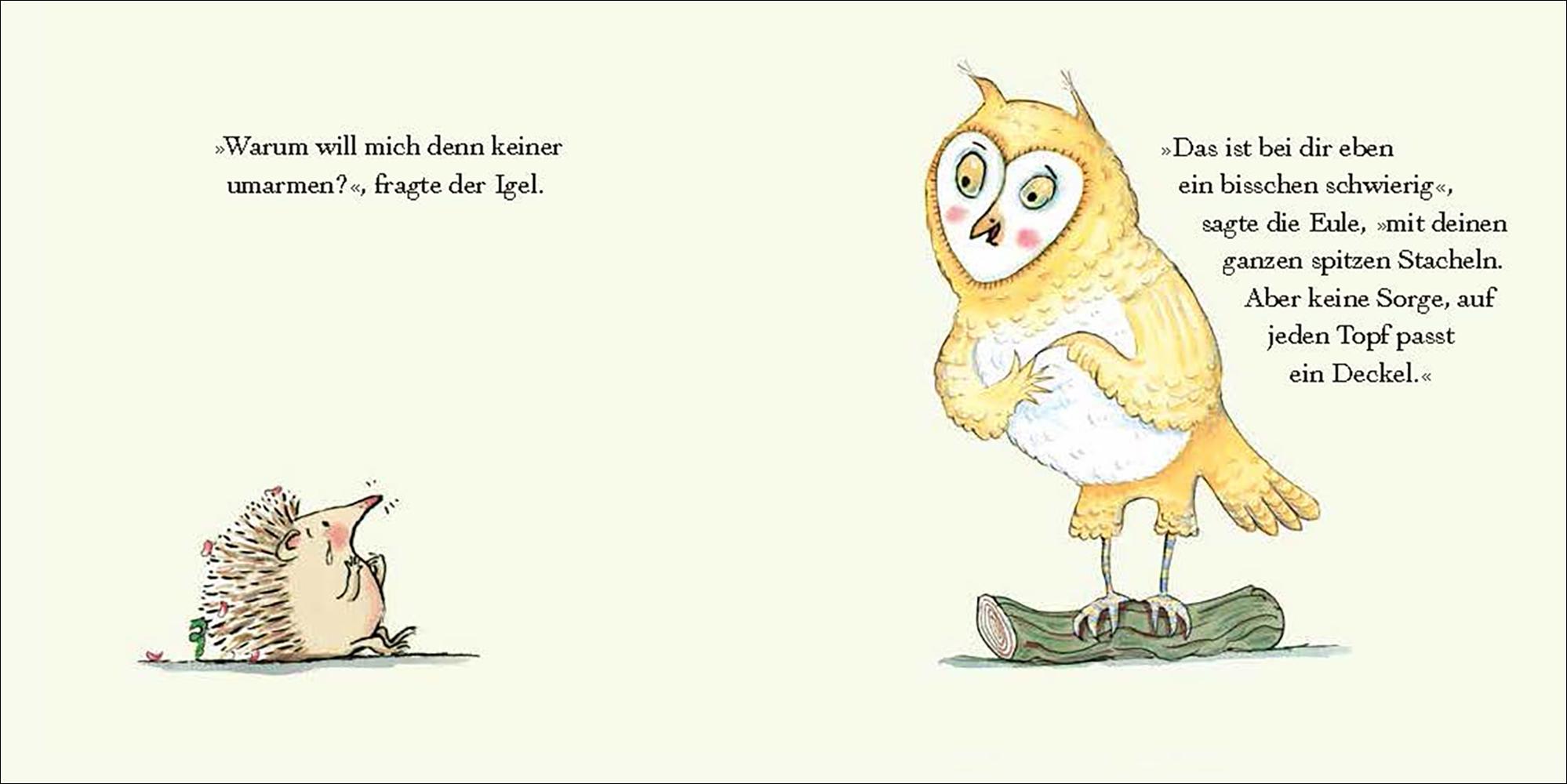 Beispielinhalt (Bild) Umarmst du mich mal?