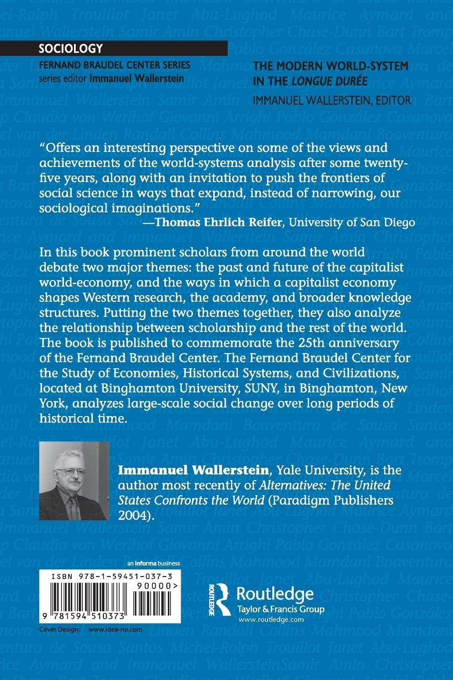 Rückseitencover Modern World-System in the Longue Duree