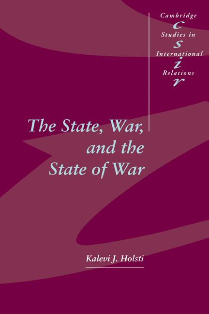 Vorderes Coverbild The State, War, and the State of War