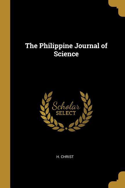 Vorderes Coverbild The Philippine Journal of Science