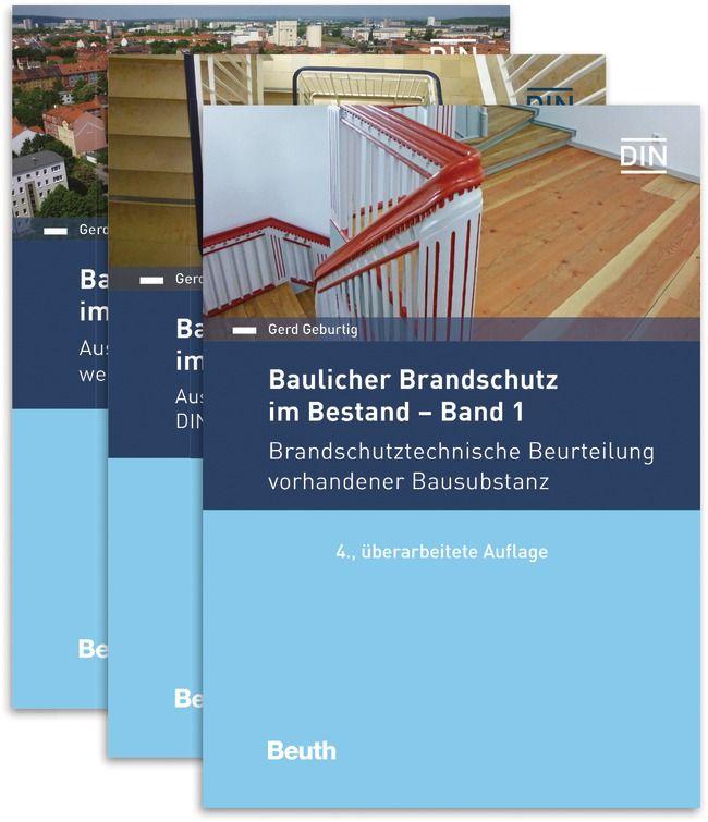 Vorderes Coverbild Baulicher Brandschutz im Bestand: 1 - 3