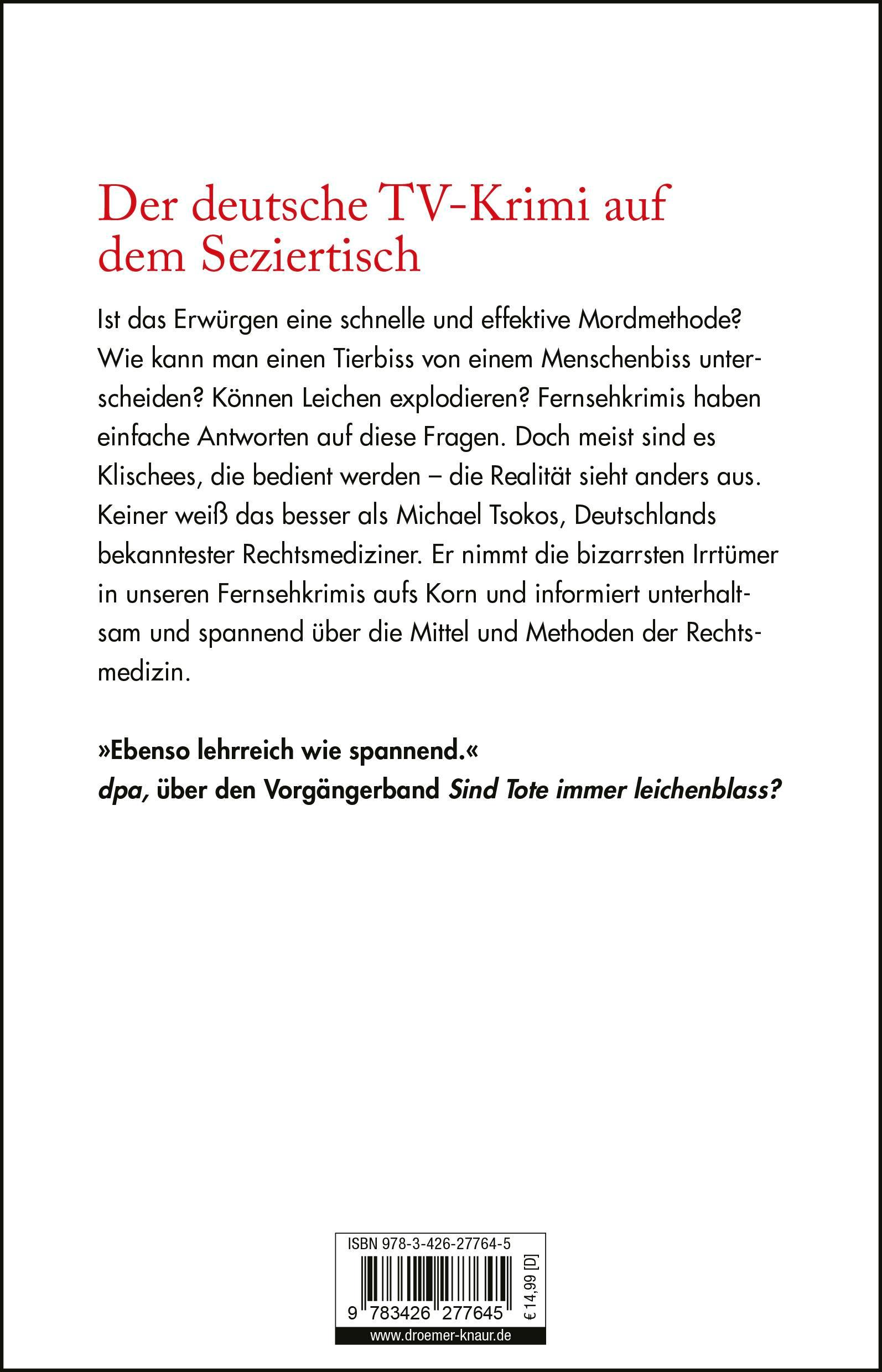 Rückseitencover Schwimmen Tote immer oben?