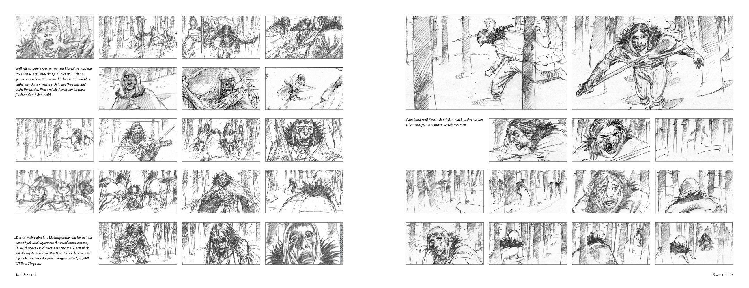 Beispielinhalt (Bild) Game of Thrones - Die Storyboards