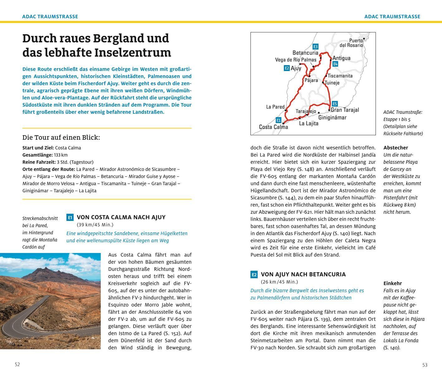 Beispielinhalt (Bild) ADAC Reiseführer plus Fuerteventura