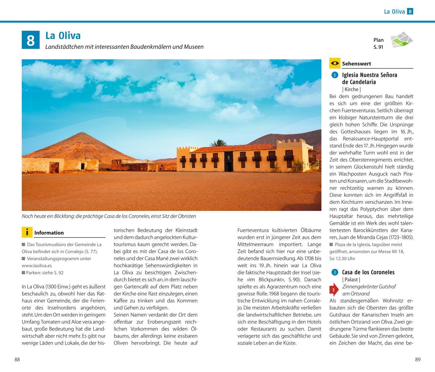 Beispielinhalt (Bild) ADAC Reiseführer plus Fuerteventura