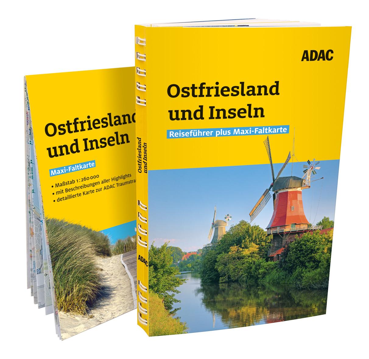 Vorderes Coverbild ADAC Reiseführer plus Ostfriesland und Ostfriesische Inseln