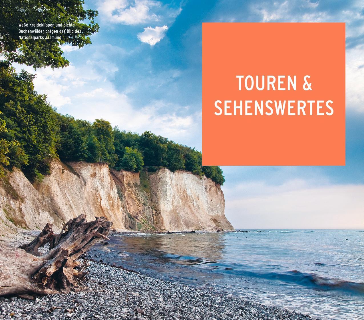 Beispielinhalt (Bild) POLYGLOTT on tour Reiseführer Rügen, Hiddensee & Stralsund