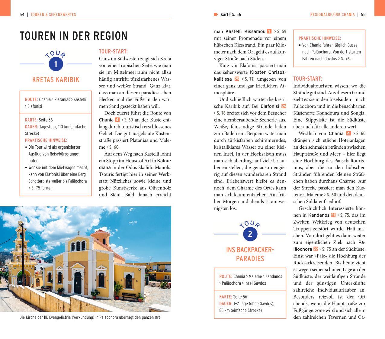 Beispielinhalt (Bild) POLYGLOTT on tour Reiseführer Kreta