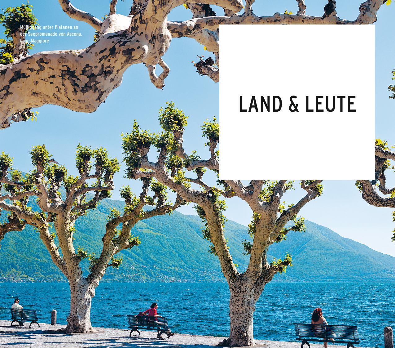 Beispielinhalt (Bild) POLYGLOTT on tour Reiseführer Lago Maggiore, Luganer & Comer See