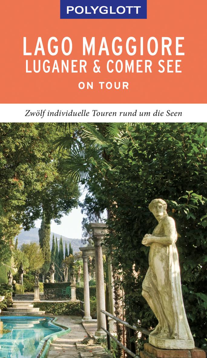 Vorderes Coverbild POLYGLOTT on tour Reiseführer Lago Maggiore, Luganer & Comer See