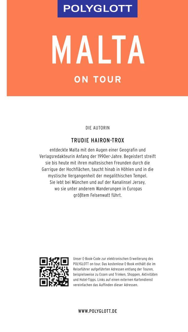 Beispielinhalt (Bild) POLYGLOTT on tour Reiseführer Malta