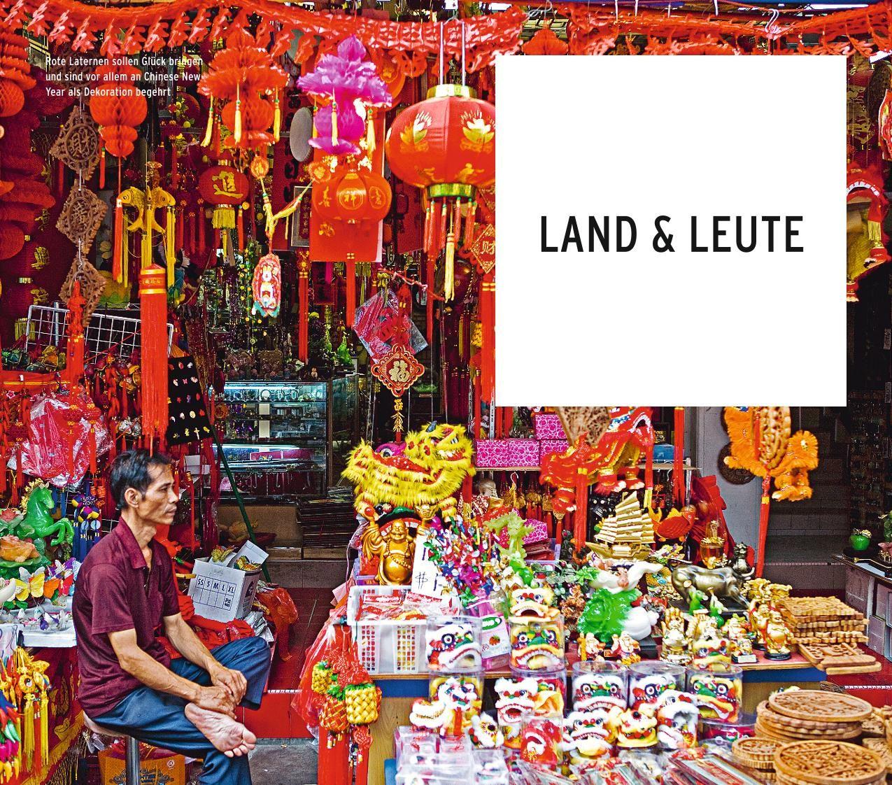 Beispielinhalt (Bild) POLYGLOTT on tour Reiseführer Singapur