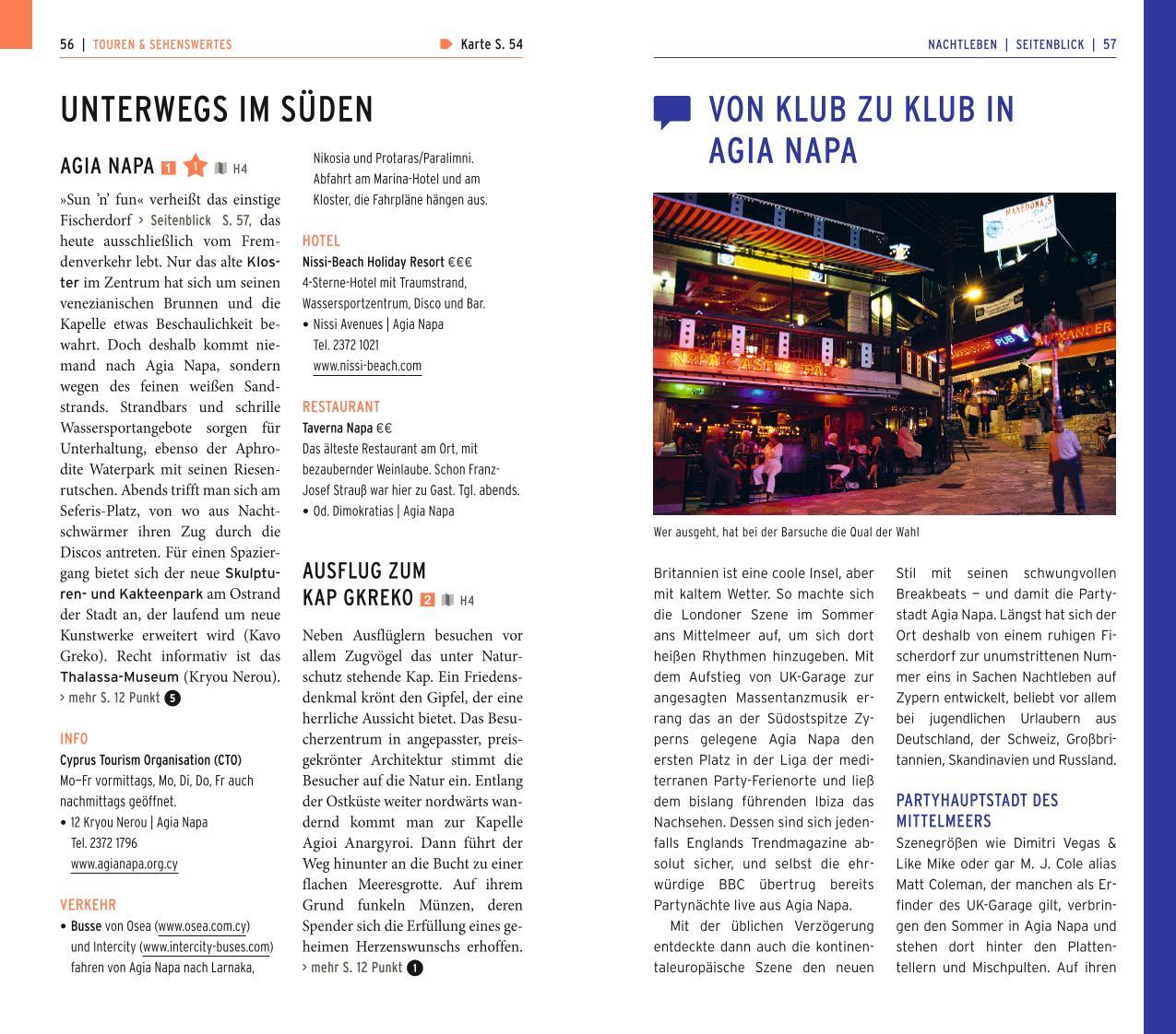 Beispielinhalt (Bild) POLYGLOTT on tour Reiseführer Zypern