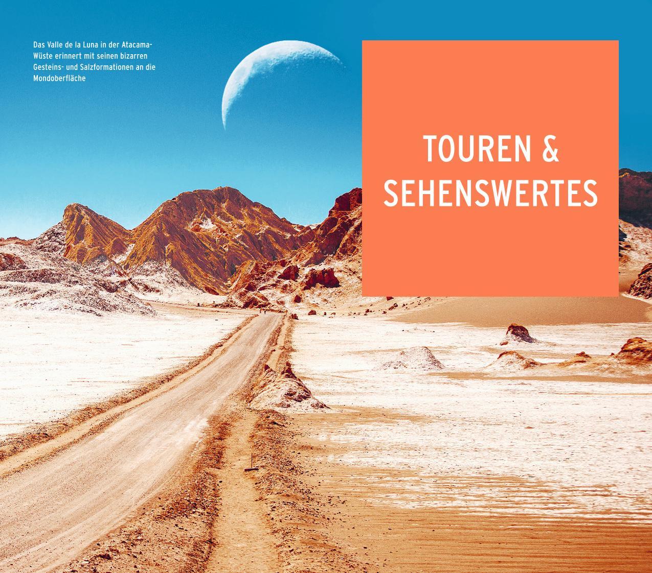 Beispielinhalt (Bild) POLYGLOTT on tour Reiseführer Chile