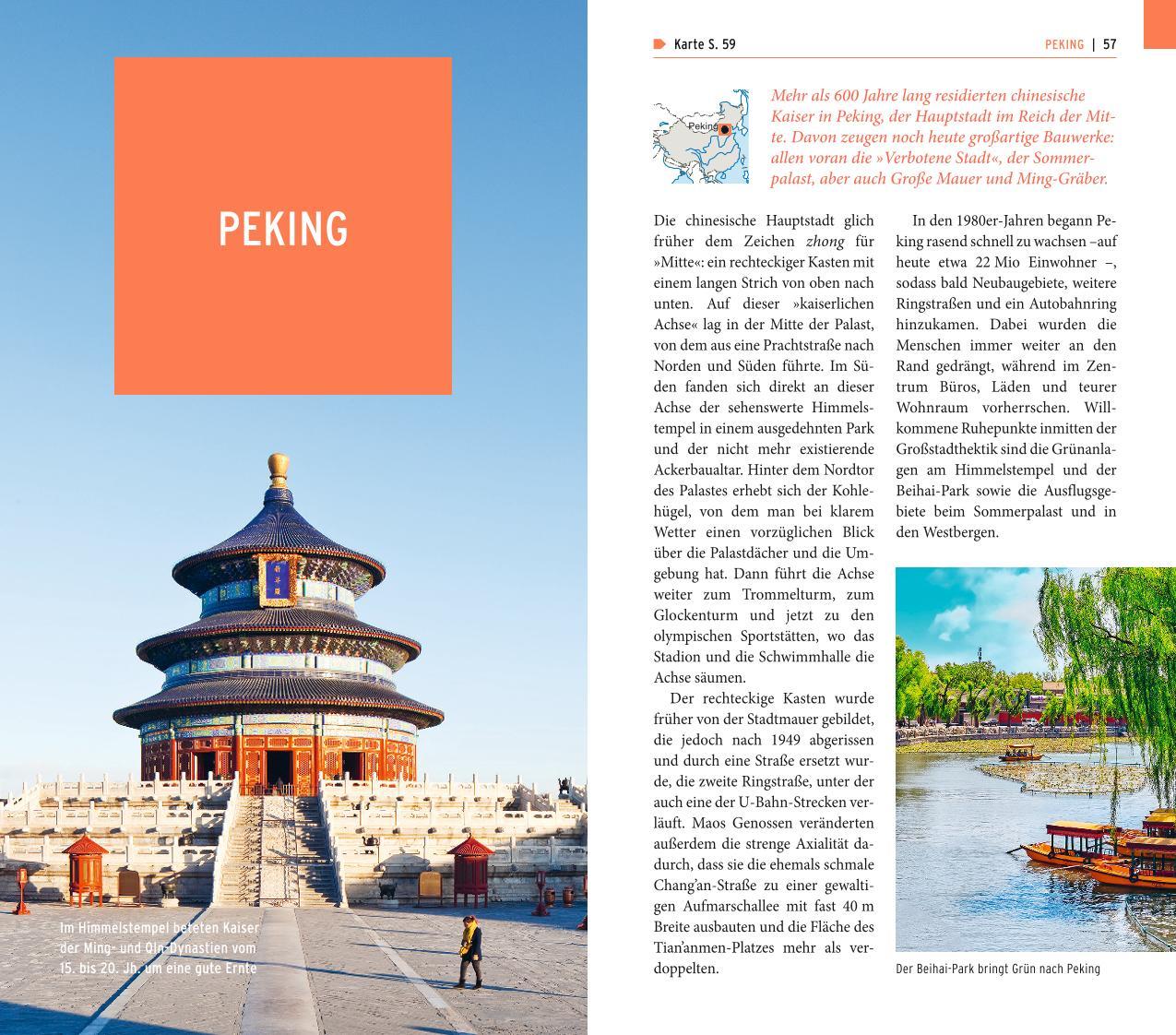 Beispielinhalt (Bild) POLYGLOTT on tour Reiseführer China
