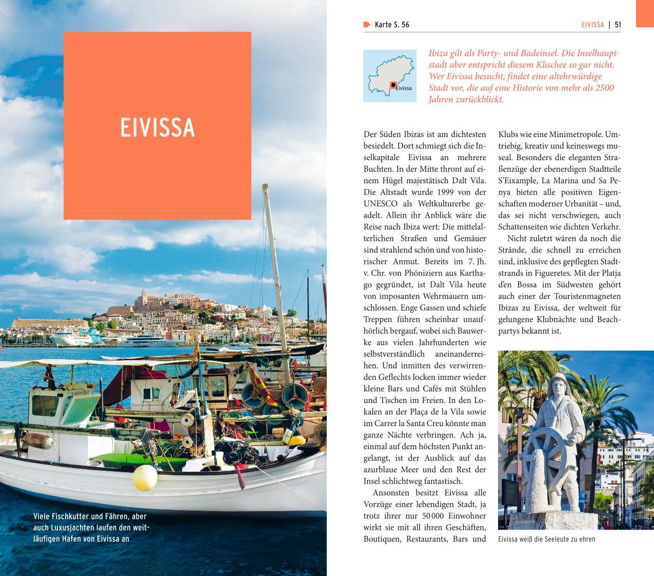 Beispielinhalt (Bild) POLYGLOTT on tour Reiseführer Ibiza