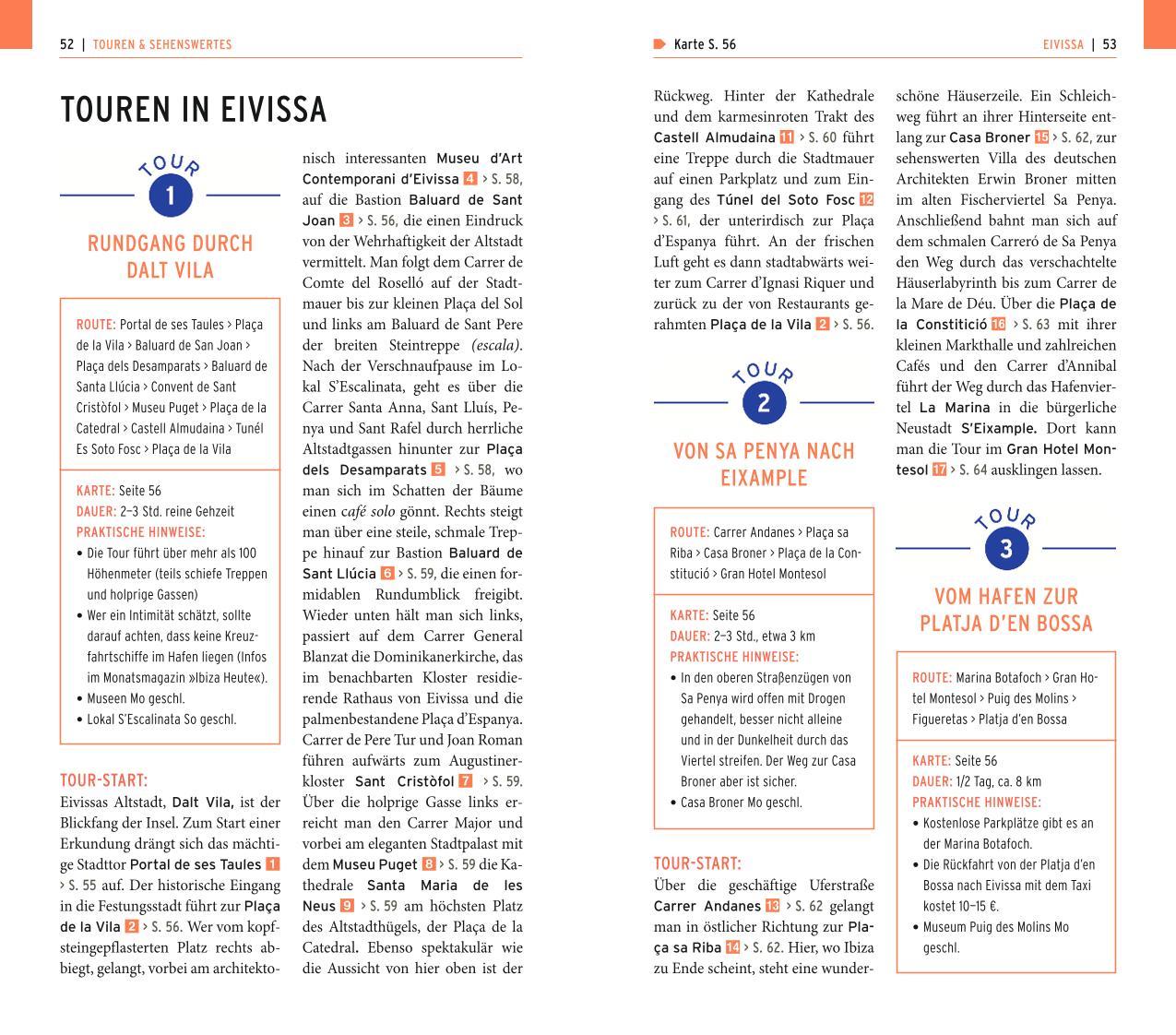 Beispielinhalt (Bild) POLYGLOTT on tour Reiseführer Ibiza