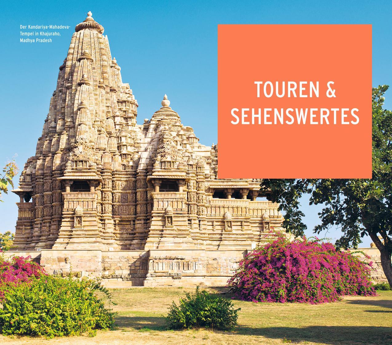 Beispielinhalt (Bild) POLYGLOTT on tour Reiseführer Indien