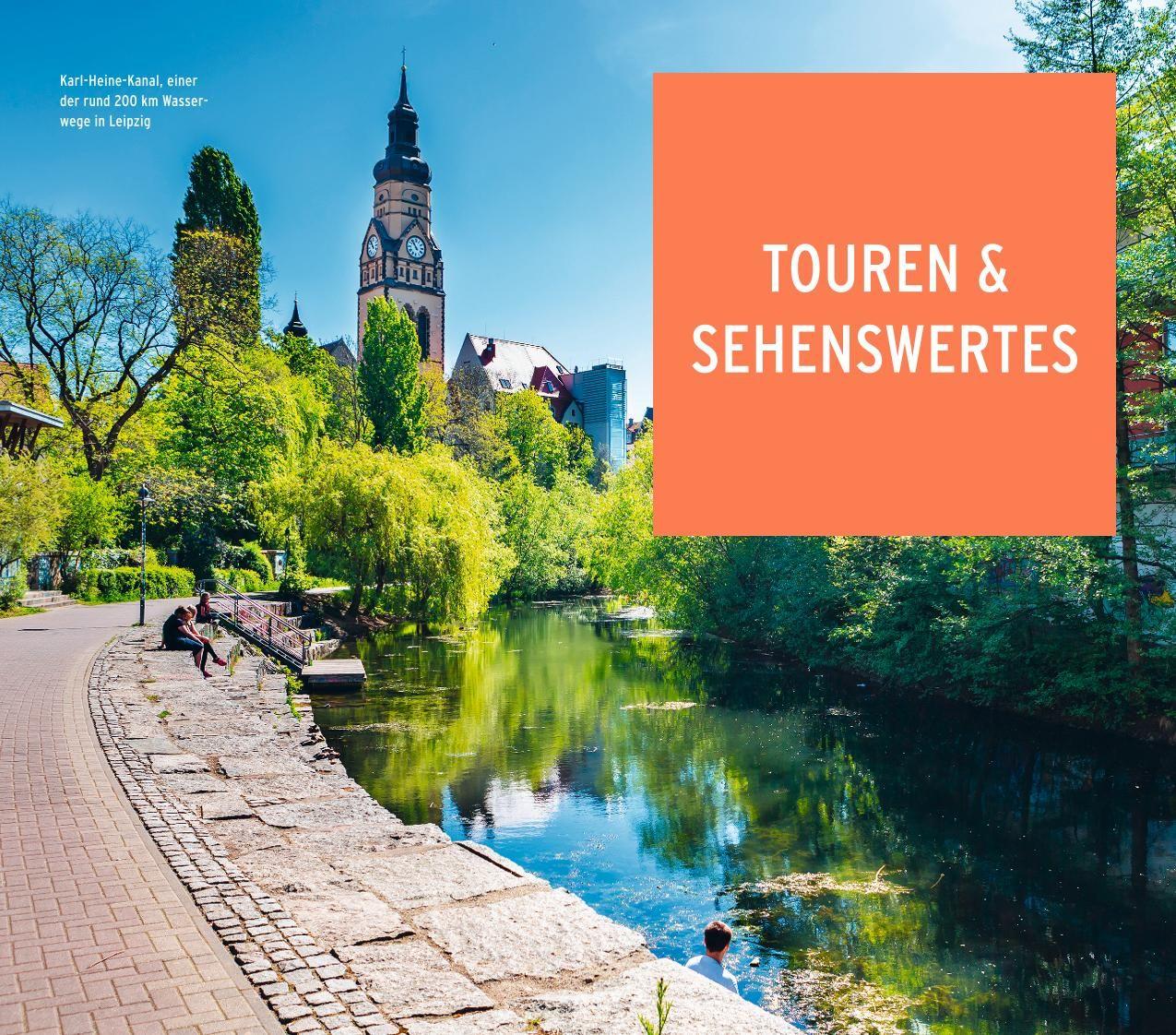 Beispielinhalt (Bild) POLYGLOTT on tour Reiseführer Leipzig