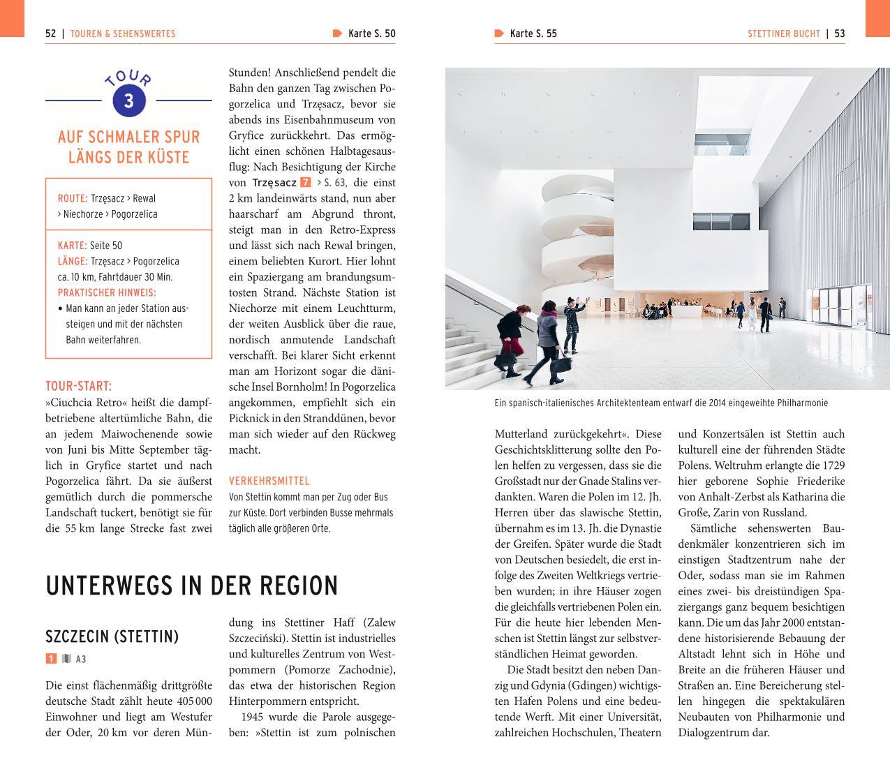 Beispielinhalt (Bild) POLYGLOTT on tour Reiseführer Polnische Ostseeküste/Danzig