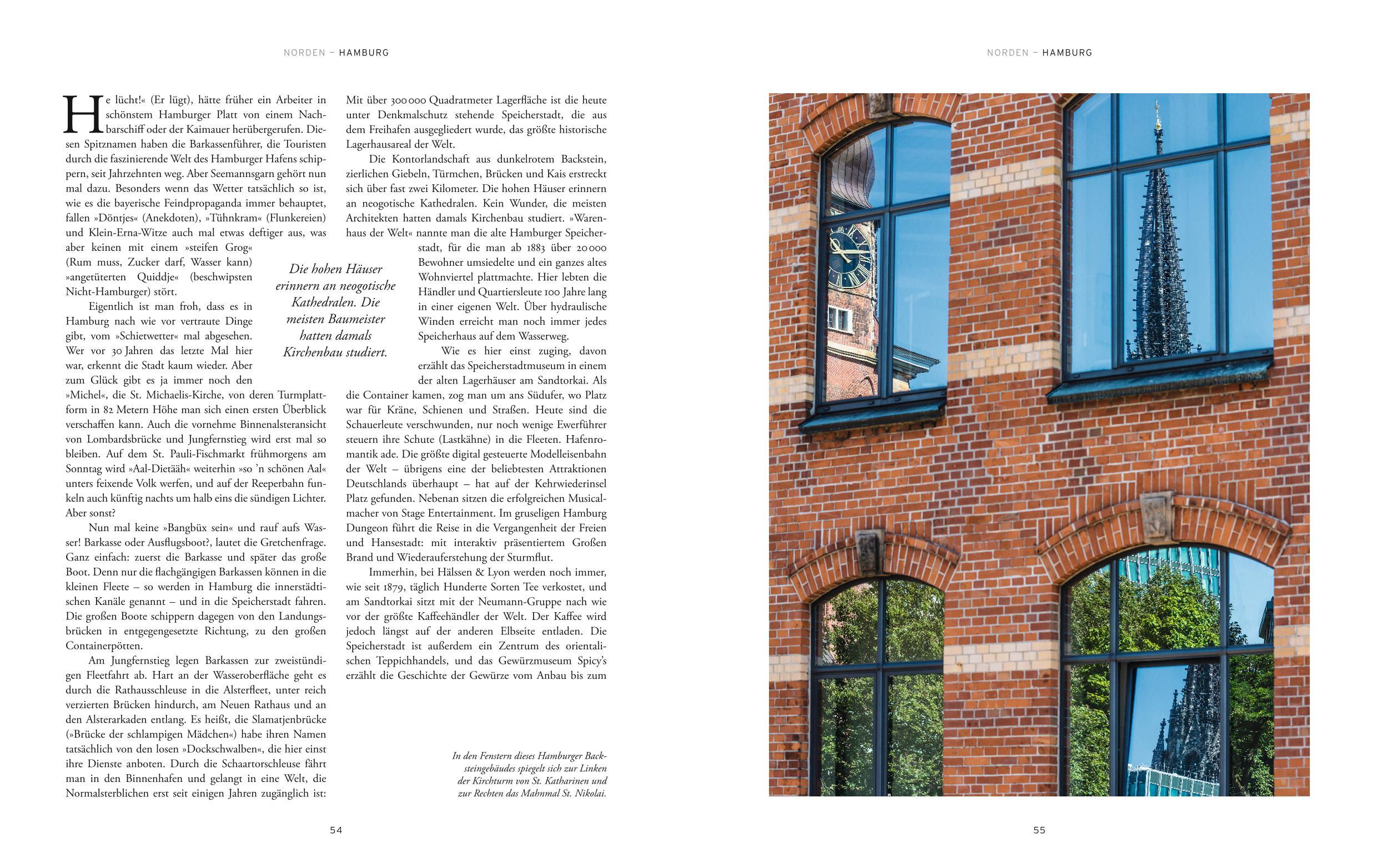 Beispielinhalt (Bild) Eine Reise durch Deutschland in 100 ungewöhnlichen Bildern und Geschichten