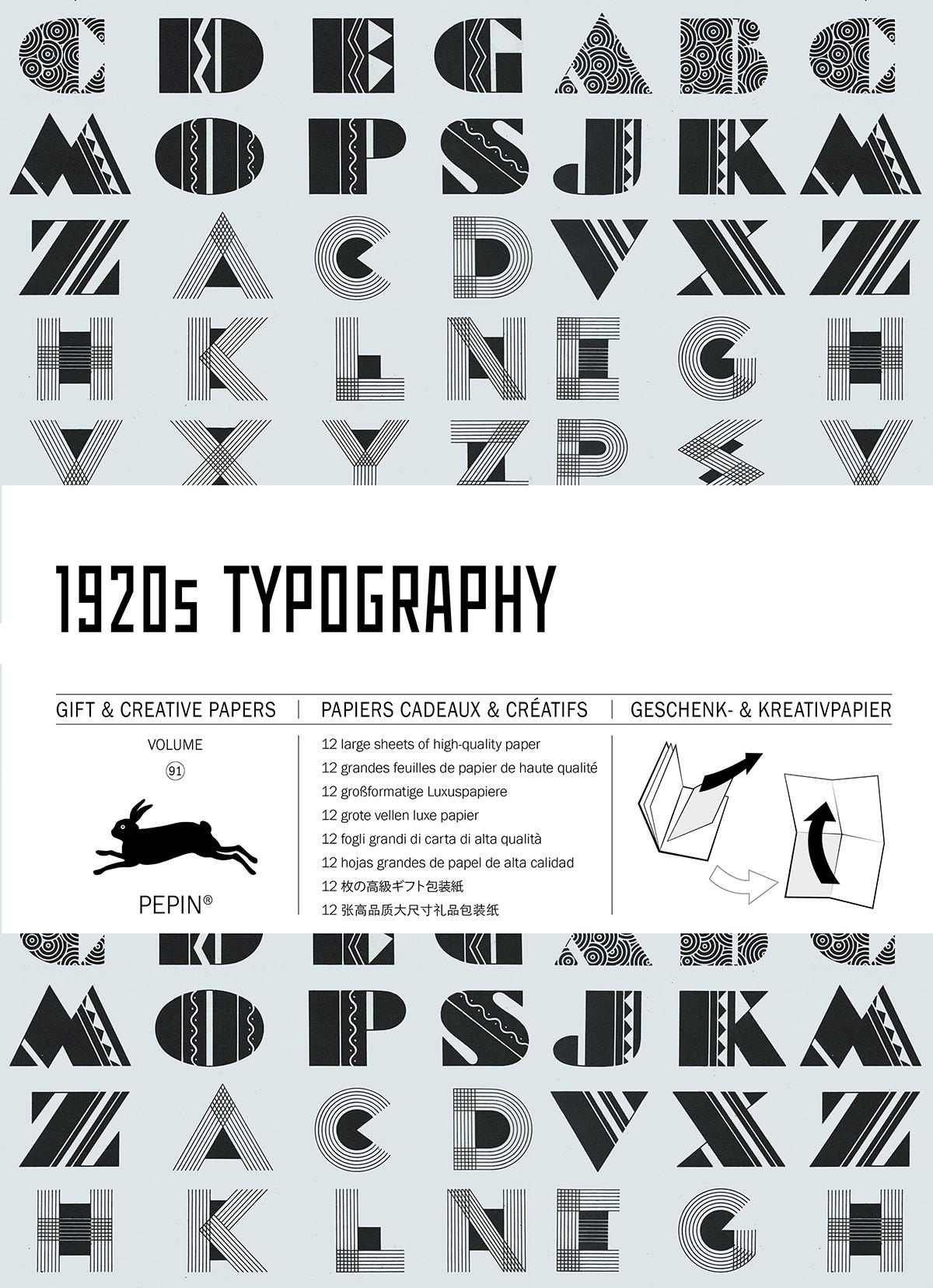 Vorderes Coverbild 1920s Typography