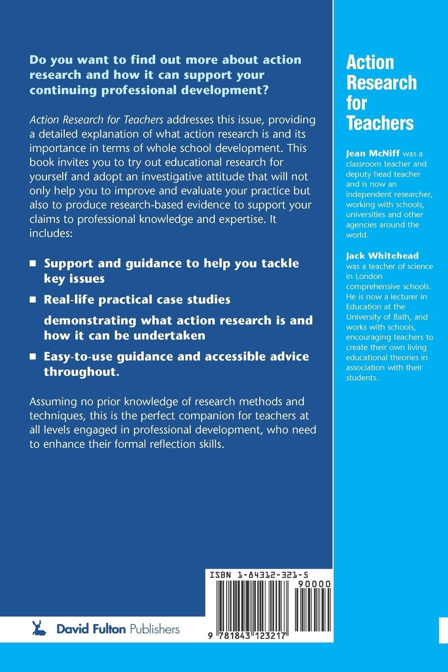 Rückseitencover Action Research for Teachers